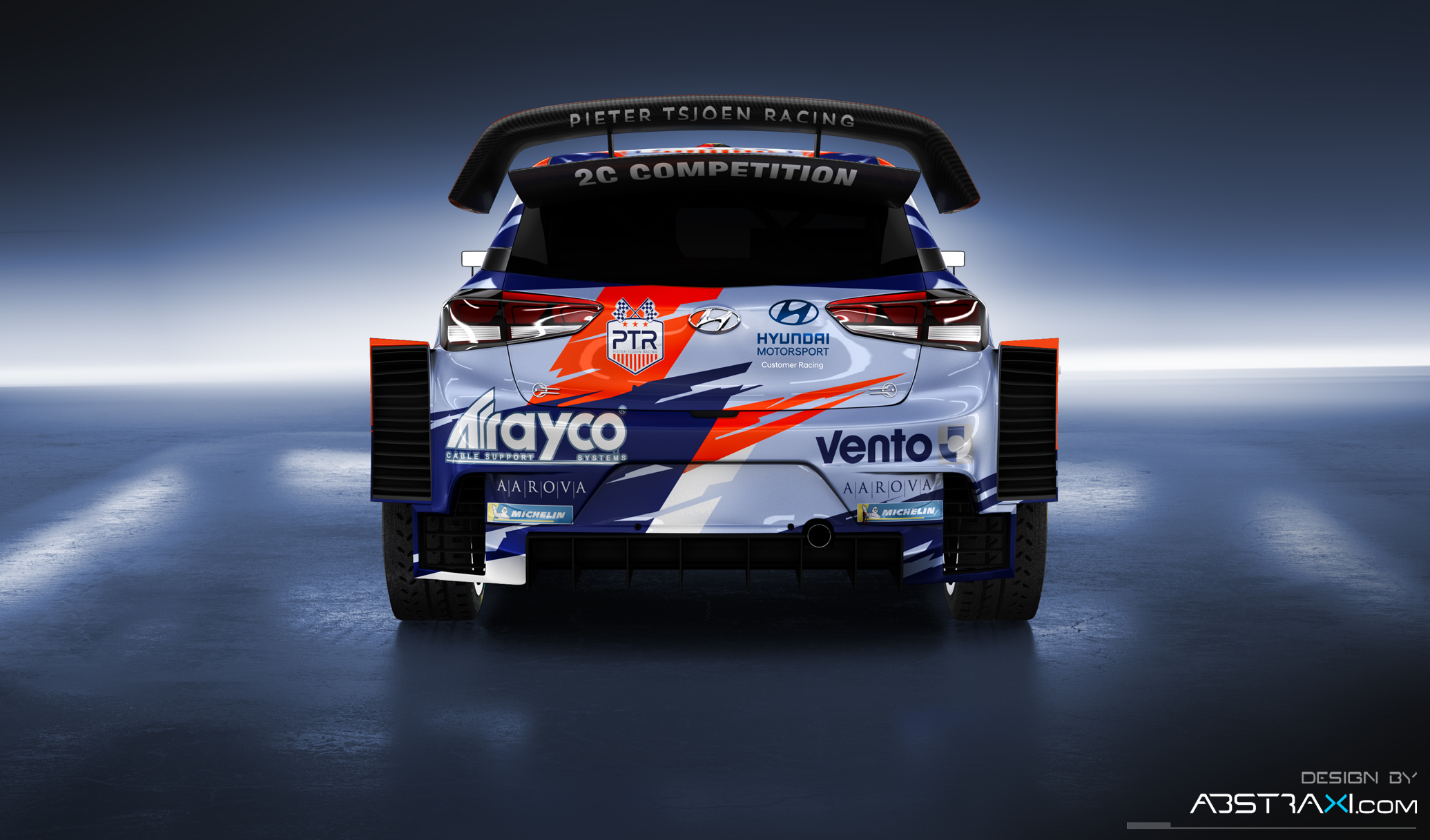 Pieter Tsjoen in Ieper met Hyundai WRC! •