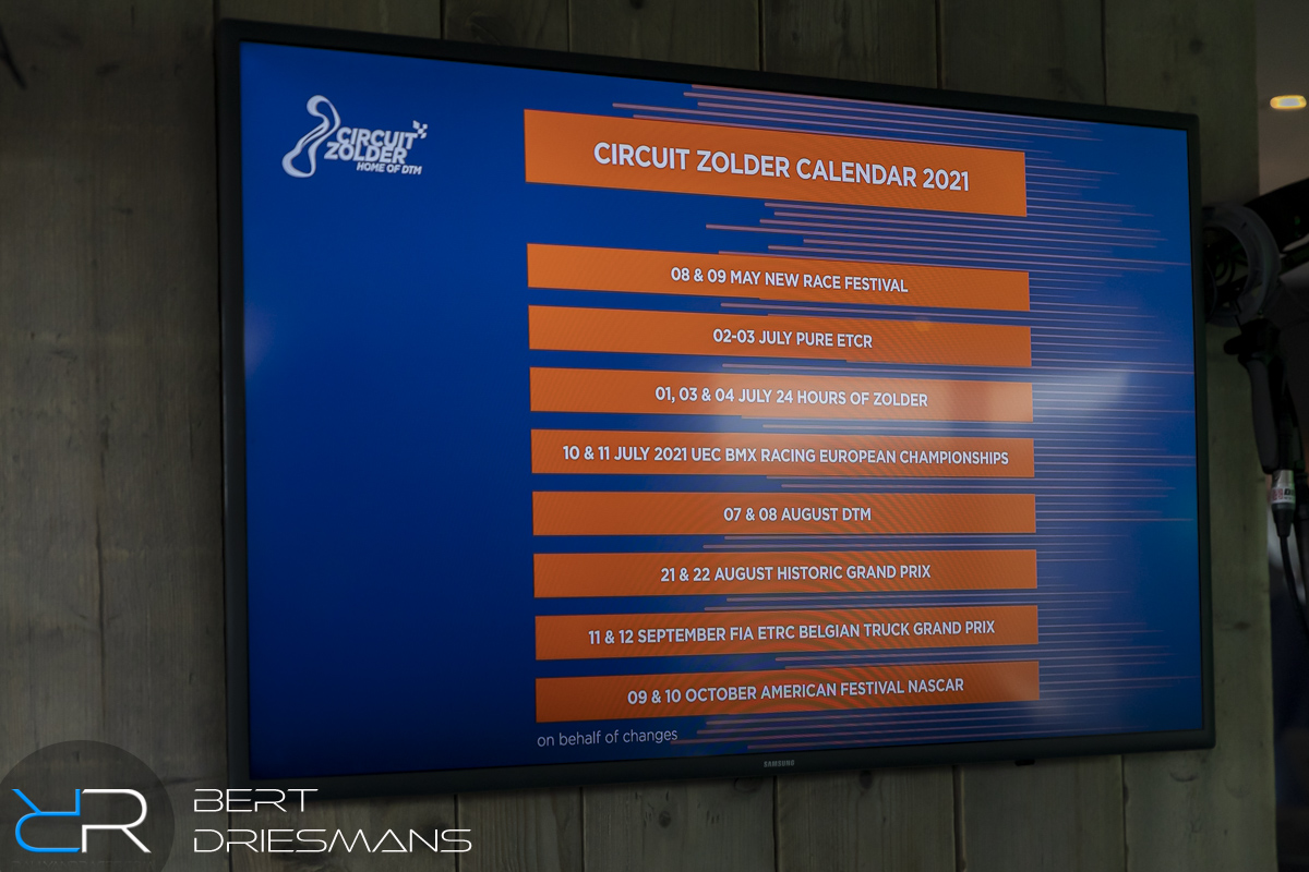 PC Circuit Zolder - Kalender