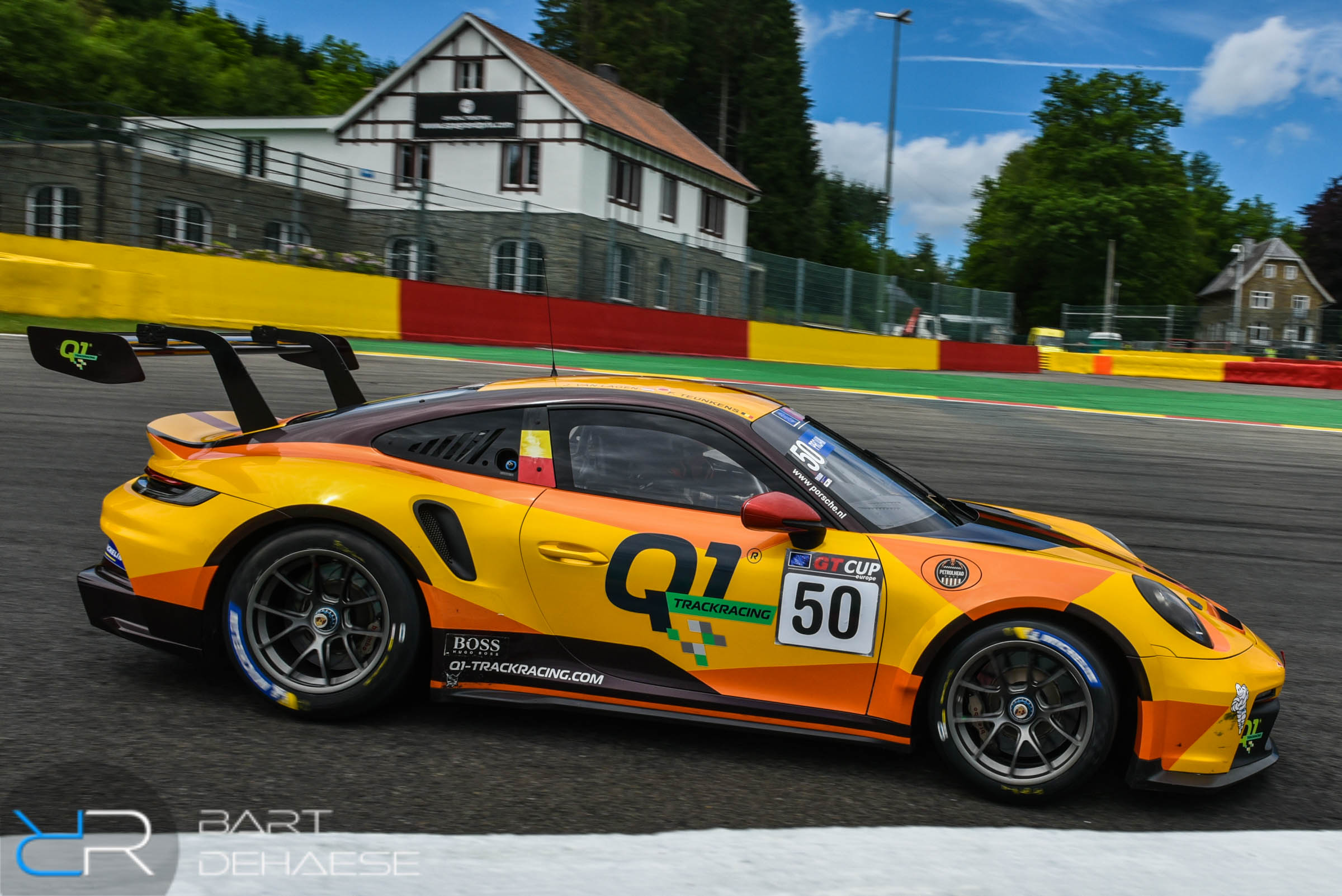 Podium voor Moulin, Q1 by EMG primus in GT Open Cup