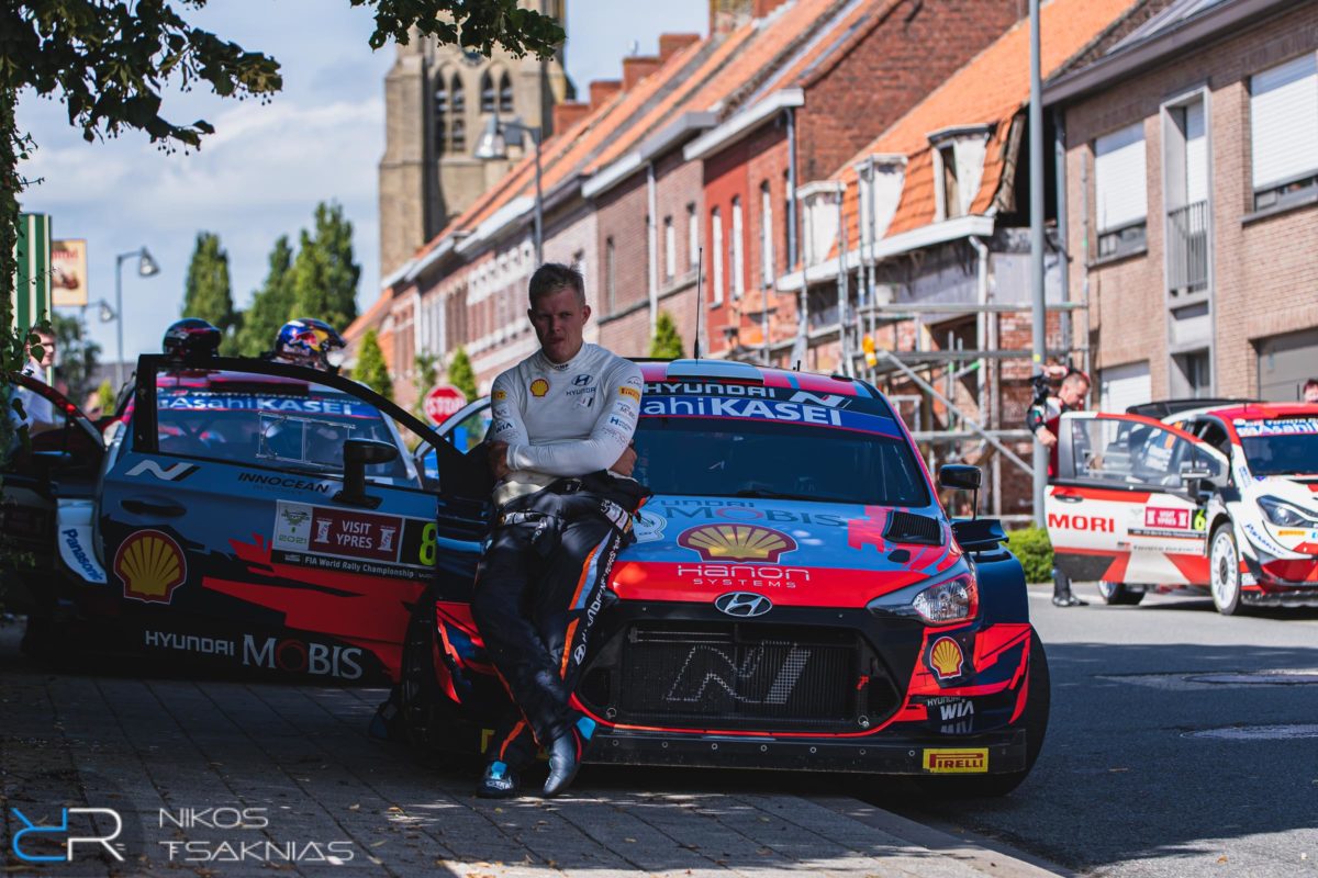 WRC, Renties Ypres Rally, Ott Tänak, Hyundai Motorsport