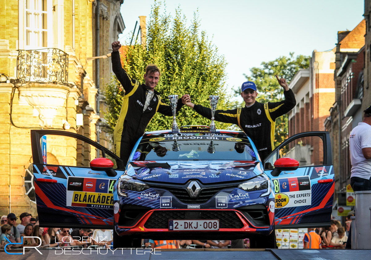 Junior Brc Jonas Dewilde Oppermachtig In Ieper Rallyandraces Com