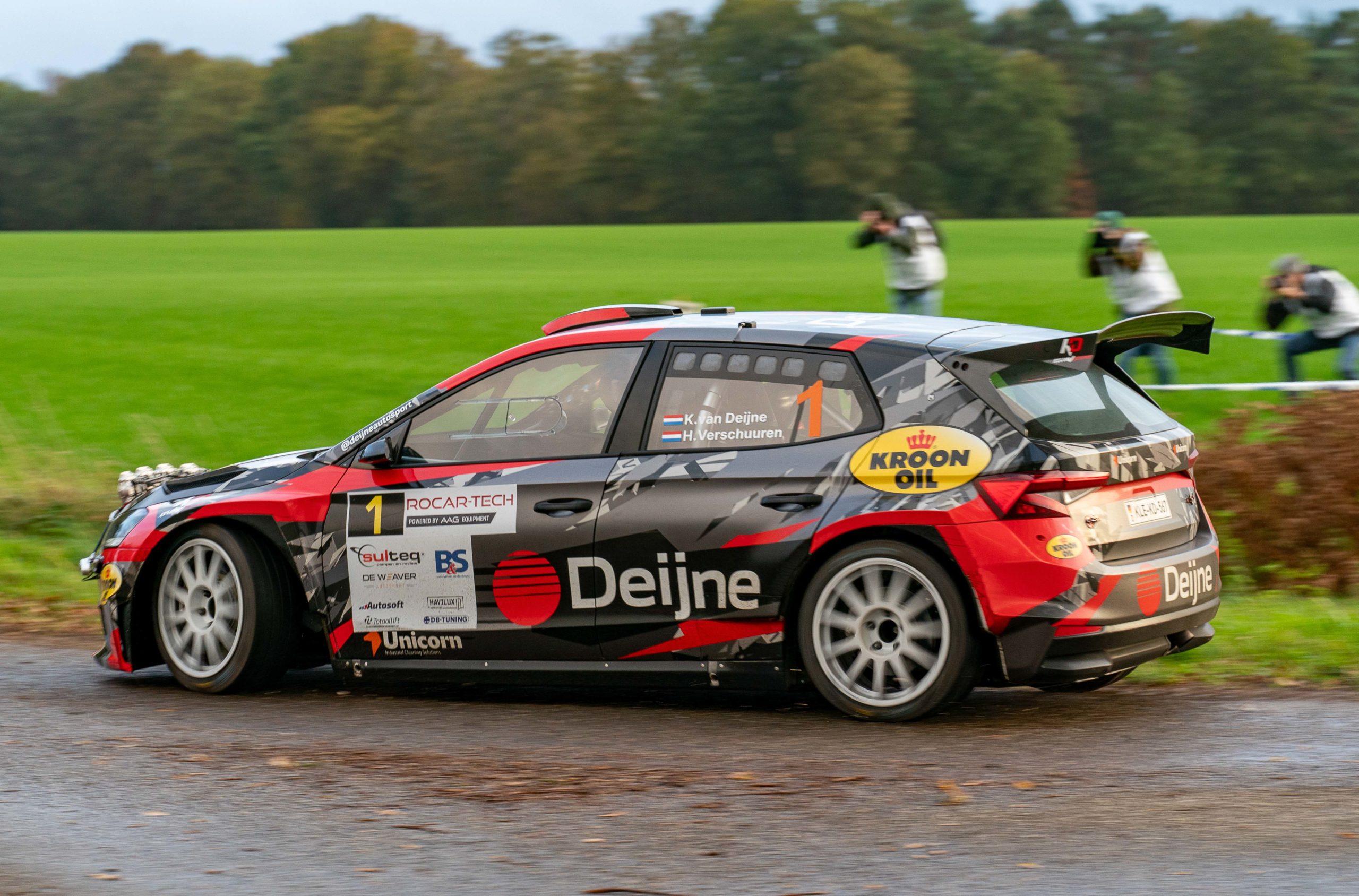 Steve Van Rees Rally Podium voor Van Deijne in Twente Rally • RallyandRaces.com