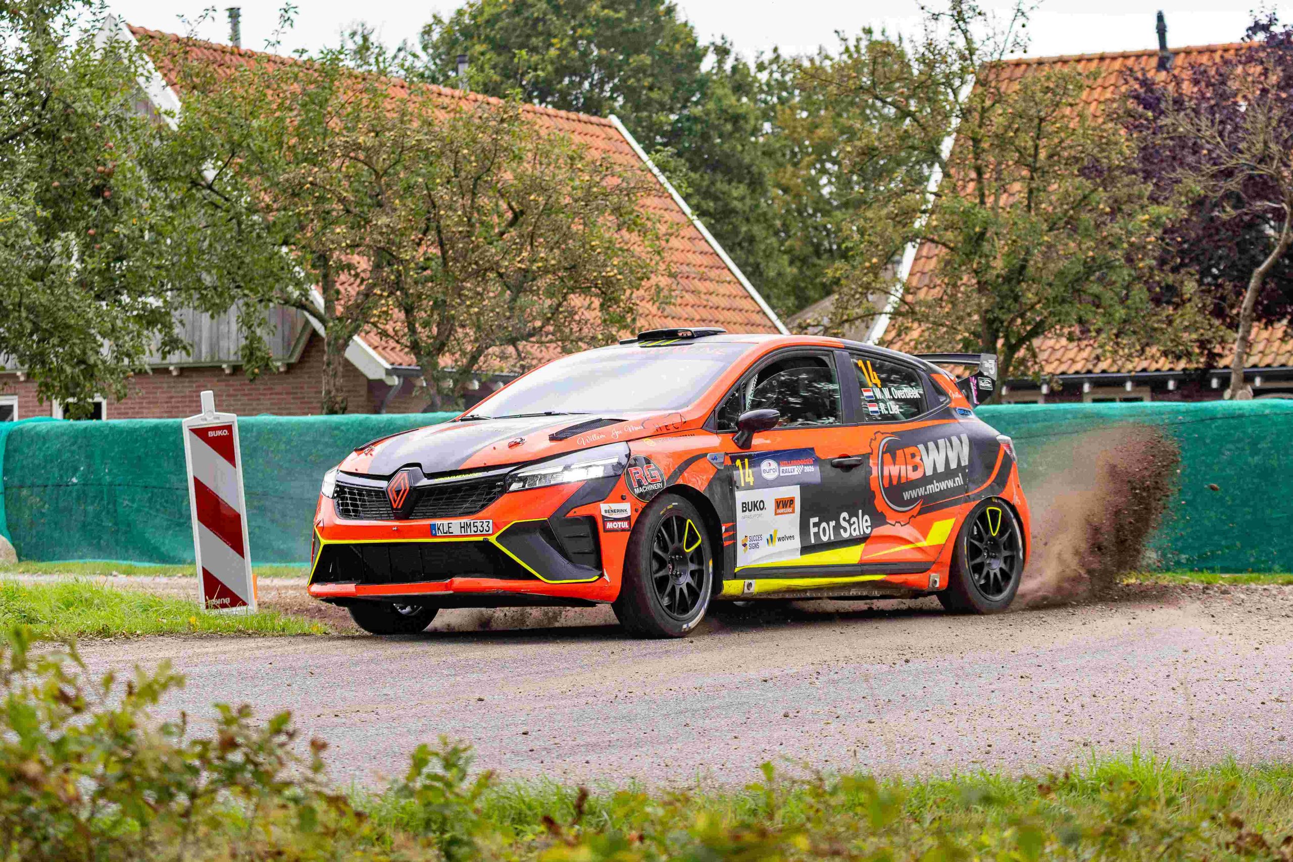 HEC Clio Rally Trophy: Kurstjens en Soria winnen in Hellendoorn